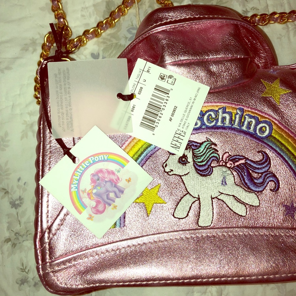 MOSCHINO MY LITTLE PONY SHOULDER BAG ❤️🧡💛💚💙💜